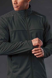 Veste softshell homme haute qualité pour sports d'hiver en plein air, col montant, respirante, par Salamons Wears - Product Image 4
