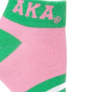 Gray Pink Green Stripe Crew <b>Socks</b> Cotton Blend Short <b>Socks</b> Casual Sports Footwear Soft Breathable Fashion <b>Socks</b> Women Daily Wear - Product Image 6