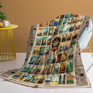 Coperta in flanella morbida e leggera, ispirata alla natura, per divano, ufficio, letto e viaggi - 5 kg, calda e multifunzionale - Product Image 2