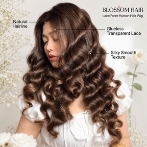 VuyHair, el Más Vendido, Cabello Virgen Vietnamita 100% de un Solo Donante, Extensiones de Cabello con Doble Trama a Máquina, Ondulado Profundo, Largo, Color Natural - Product Image 1