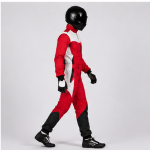 Men's Blue <b>Red</b> White Full Sleeve Racing <b>Suit</b> Flame Retardant Quick Dry Polyester All Seasons Adult Customized Wear Seamless - Product Image 3