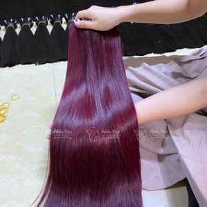 Alpha Hair A2100 Super Double Drawn Hueso de aspecto natural Recto Pelucas de cabello humano vietnamita Frente de encaje Sin procesar 98-105g - Product Image 3