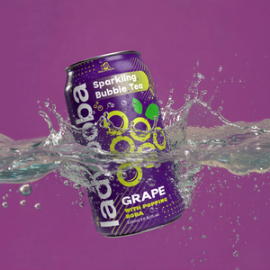 Nuevo Jugo de Té Lady Boba con Sabor a Melocotón/Uva, Lata de 310 ml - Product Image 3