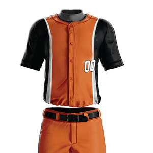 Wholesale New Arrival High Quality Custom Logo Men's Baseball Uniform Custom Sports Wear Baseball Uniform For Sale - Product Image 4