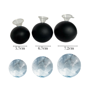 แม่พิมพ์ก้อนน้ำแข็งซิลิโคนทรงกลมแบบเดี่ยวจากผู้ผลิตในเวียดนาม - Product Image 2