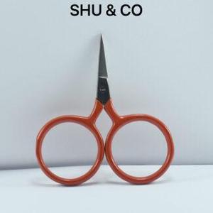 Tijeras de Bordado Mini de Acero Inoxidable de la Mejor Calidad, 2.5 Pulgadas, con Grandes Anillos para los Dedos, Instrumentos de Belleza, Empaquetadas en Bolsa, Shu & Co - Product Image 5
