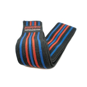 Genouillère tricotée respirante à compression, protection avec fermeture auto-agrippante, universelle unisexe toutes saisons - Product Image 4