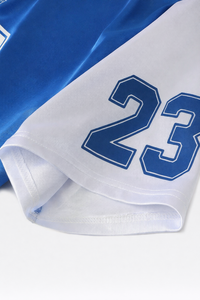 Jersey de Fútbol Americano Retro de Manga Corta con Nombre/Número Sublimado y Cosido de Alta Calidad, Hecho a Medida, 100% Poliéster - Product Image 3