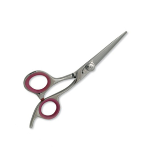 Tijeras de Peluquería de Acero Inoxidable con Hoja Recta Afilada y Punta Redonda para Uso en Salón de Belleza - Product Image 1
