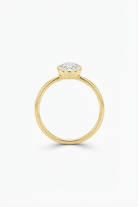 Anillo de Diamante Cultivado en Laboratorio, Símbolo Romántico de Amor, Anillo de Compromiso, Regalo de San Valentín, Joyería Nupcial para Enamorados - Product Image 3