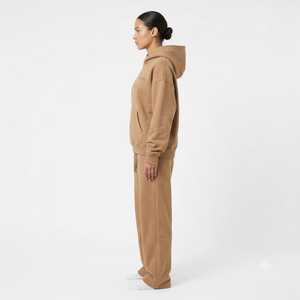 Ensemble de survêtement pour femme de haute qualité, sans cordon, avec sweat à capuche et pantalon de jogging, vente en gros - Product Image 3