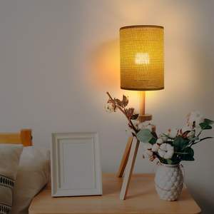 Pantalla de Lámpara Colgante de Ratán al por Mayor, Estilo Minimalista Transparente para Decoración del Hogar y Sala de Estar - Product Image 3