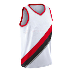 Maillot de basketball respirant à manches courtes et col en V, personnalisable par sublimation, vente en gros, collection 2026, le plus vendu - Product Image 4