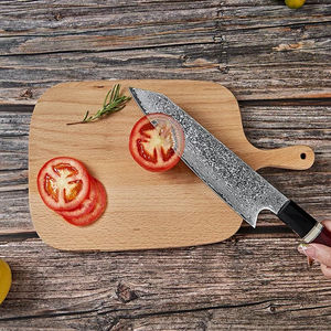 Couteau de chasse professionnel fait main en acier inoxydable avec manche en bois et étui en cuir, personnalisable OEM, garantie de 3 ans - Product Image 2