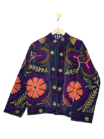 Maaunique Motif floral Broderie Suzani Velours Coton Automne Hiver Grande taille Écologique Réversible Respirant Fait main