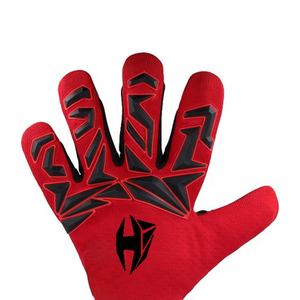 ยางลาเท็กซ์คุณภาพสูงสำหรับสัมผัสฝ่ามือด้านหน้า  ยางลาเท็กซ์โฟมหนาสำหรับด้านหลัง  ผสมซิลิโคน  แบบไฮบริด  สายรัดถอดได้  ออกแบบตามสั่ง - Product Image 5