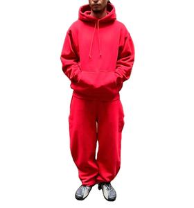 PRO ENTERPRISES hommes hiver surdimensionné lourd 500gsm 100% coton décontracté à capuche pantalons de survêtement ensemble Logo imprimé personnalisé - Product Image 3