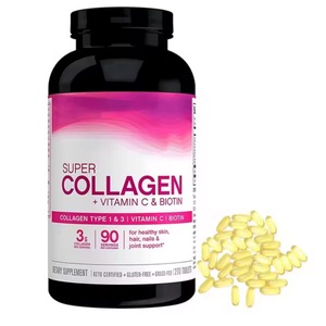Deliciosas Gomitas de Colágeno con Biotina, Vitamina C y Zinc, Masticables con Sabor a Frutas para la Belleza, Bienestar y Vitalidad Diarios, Suministro a Granel en India - Product Image 1