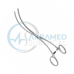 Pince vasculaire périphérique Debakey en forme de S, en acier inoxydable, instrument chirurgical atraumatique, certifié CE, réutilisable - Product Image 1