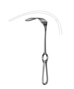 Mikulicz retractor for deep surgery | Manual Premium Stainless Steel dental Excavators - Product Image 1