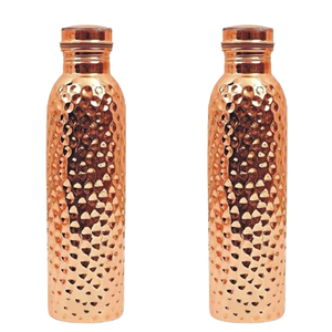 Bouteille d'eau en cuivre pour cuisine et table, bouteille d'eau en cuivre pur, best-seller, vente promotionnelle - Product Image 4