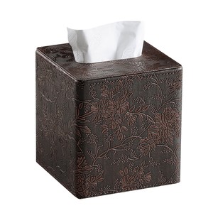 Caja de pañuelos aromática de madera de cedro hecha a mano al por mayor |   Moradabad - Product Image 1
