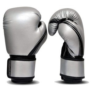 Gants de boxe en cuir PU imperméable de haute qualité / Couleurs et tailles personnalisées avec logo, gants d'entraînement respirants - Product Image 3