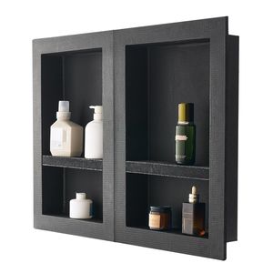 16 \ "x 24 \" Nicho de ducha Organizador de pared empotrado Estantes de baño para un almacenamiento conveniente - Product Image 1