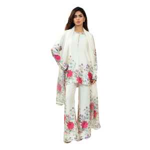 Ensemble décontracté pour femmes, style pakistanais, imprimé, en tissu jersey, vente en gros - Product Image 2