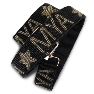 Nouvel arrivage de sacs à main de créateur faits à la main pour femmes sac à bandoulière perlé avec bretelles réglables logo personnalisé motif jour de bal - Product Image 2