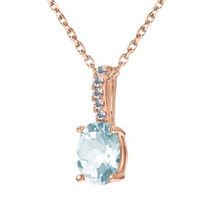 Joyería de Piedras Preciosas Naturales, Plata de Ley 925, Collar con Colgante Simple de Piedra de Nacimiento de Diciembre para Mujer, Joyería <span class=keywords><strong>Destiny</strong></span> - Product Image 6
