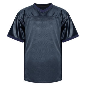 Camiseta de Fútbol Deportiva al Mejor Precio, Cuello Redondo, Tejido de Malla de Poliéster de Secado Rápido - Product Image 1