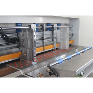 New Condition 4 <strong>Colors</strong> Printer Automatic Lead Edge Slotter Die Cutter For Corrugated Cardboard Flexo Slotter <strong>Printing</strong> <strong>Machine</strong> - Product Image 2