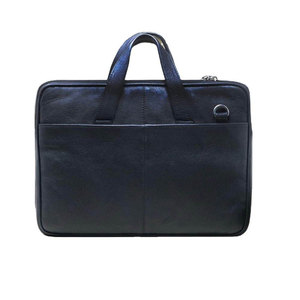 Professional Simple Customizable <b>Leather</b> Laptop <b>Backpack</b> Unisex Zipper Adjustable Shoulder Strap Air Cushion Belt <b>Large</b> Capacity - Product Image 2