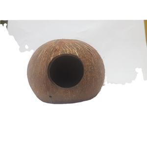 Excelente Producto de Fibra de Coco, Concha de Coco de Tres Cuartos, Ideal para Terrarios, Lagartos, Hámsteres, Anfibios, Fabricación en Sri Lanka - Product Image 2