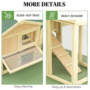 Pollaio in Legno, Gabbia per Polli - Product Image 4