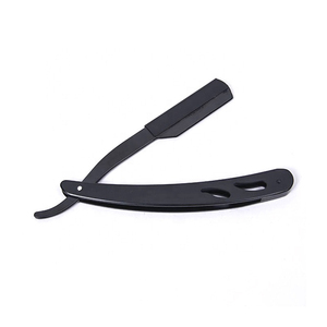Professional <b>Single</b> <b>Blade</b> Safety <b>Razor</b> Stainless Steel <b>Blade</b> ABS Plastic Handle Reusable Personal Grooming Tool Lightweight - Product Image 1