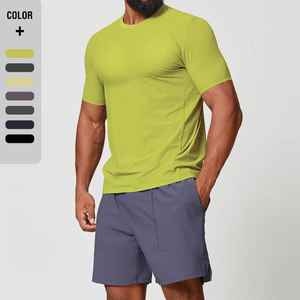 T-shirt de sport tendance, idéal pour la course à pied et la gym, best-seller, fabriqué au Pakistan, avec étiquette personnalisée. - Product Image 1