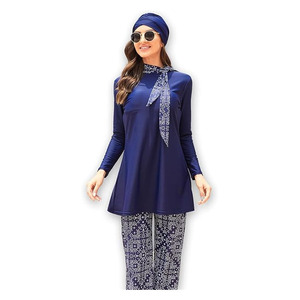 High Quality <b>Modest</b> Workout <b>Sets</b> for Muslim Women Full Coverage Gym Training Activewear All Seasons Regular Fit Solid Pattern - Product Image 4