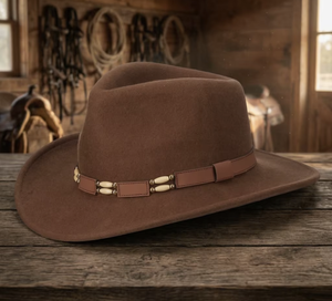 Natural Crafts Genuine Leather Fashion Cowboy <b>Hats</b> Eco-friendly Beach Casual Outdoor <b>Sun</b> Protection Travel Four Seasons Unisex - Product Image 2