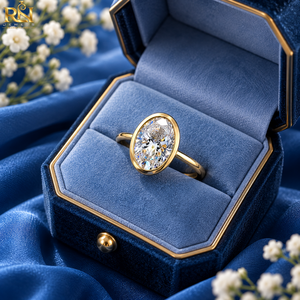 แหวนเพชรเม็ดเดี่ยวทรงรี 2 กะรัต เพชรเลี้ยงในห้องปฏิบัติการ ทอง 9K/14K/18K |   DEF สายรัดข้อมือแบบเต็มวง สีสันสดใส หรูหราแบบมินิมอล สำหรับทุกเพศ - Product Image 4