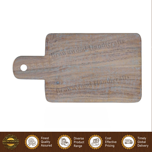 Tabla de Cortar de Madera de Acacia 100% Natural, Hecha a Mano, de 18 mm de Grosor, Color Gris Antiguo, de Alta Calidad, para Compradores Mayoristas - Product Image 3