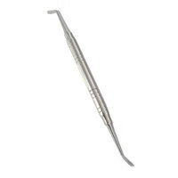 Cuillère à os dentaire de 4 mm, instrument chirurgical pour greffe osseuse, kit d'instruments de greffe osseuse parodontale en acier inoxydable