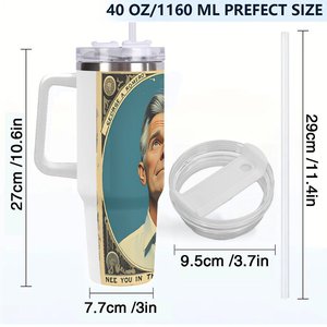 แก้วน้ำสแตนเลสขนาด 40 ออนซ์ สำหรับงานอีเว้นท์และแคมเปญแจกตัวอย่าง - Product Image 4