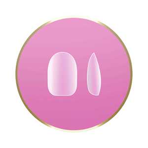 Pre-Shaped Coffin Almond Finger <b>Nail</b> Forms Design 240pcs Full Cover Soft Gel Plastic <b>Nail</b> CE Certified Vietnam YOKEFELLOW - Product Image 2
