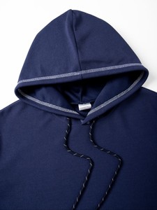 Autumn Winter Men's Casual Athletic Hoodie <b>Set</b> with Pocket Fleece Fabric Breathable 400 GSM - Product Image 6