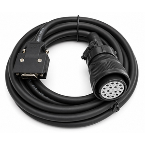 Câble d'encodeur servo en aluminium isolé Mitsubishi MR-JHSCBL45M-HS pour équipement électrique industriel, longueur 45 m, gaine ETFE - Product Image 1