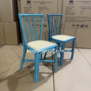 Silla Infantil de Ratán Moderna Hecha a Mano para Alquiler en Eventos de Boda, Fiestas de Cumpleaños, Accesorio de Fotografía, Seguridad en Exteriores, Venta al Por Mayor - Product Image 5