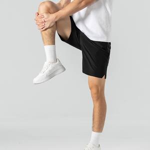 กางเกงขาสั้นผู้ชาย OEM แห้งเร็ว ทรงหลวม ห้าส่วน ผ้าไหมน้ำแข็งบางเบา สไตล์สปอร์ต แคชชวล อเนกประสงค์ ยืดหยุ่นสูง - Product Image 2