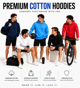 Sweat-shirt à capuche en molleton de coton personnalisé avec impression en relief pour hommes, vente en gros - Product Image 4